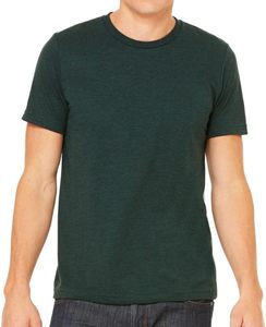 T-shirt pour homme en maille dobby polyester/coton de qualité supérieure, blanc uni, respirant, coupe classique, logo personnalisé, légèrement tombant aux épaules - Product Image 4