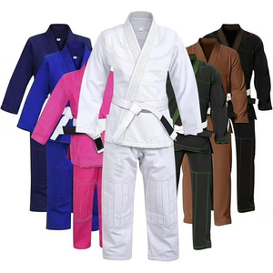 Kimono de judo prêt pour l'entraînement, tissu double tissage, impression de logo personnalisée, couture et sélection de couleurs disponibles - Product Image 6