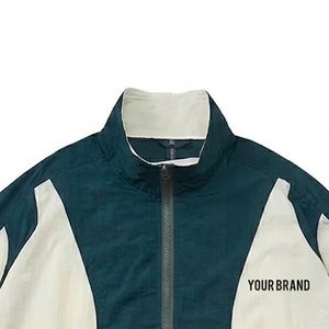 Nuevo Conjunto de Ropa Deportiva para Hombre con Logotipo Personalizado, Chaqueta Cortavientos y Pantalones de Nailon, Estilo Urbano, Informal y Moderno - Product Image 6