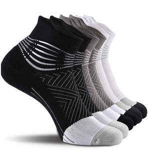Calcetines Deportivos de Algodón para Hombre, Transpirables, Gruesos, con Acolchado en el Tobillo, con Logotipo Personalizado, Diseño de Marca, Venta al Por Mayor - Product Image 1