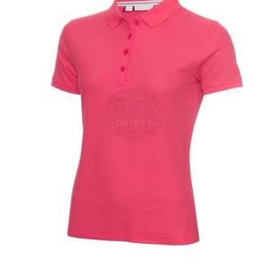 Polos Transpirables para Mujer, Mezcla de Algodón Suave, Ropa Casual para el Día a Día, Uniformes de Negocios, Fabricante y Proveedor OEM ODM - Product Image 1