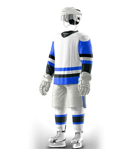 Nouvelle tenue de hockey sur glace personnalisée 2026 en tissu respirant à manches longues / Uniformes de hockey sur glace avec logo brodé sur mesure - Product Image 4