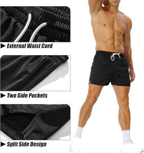 Shorts d'été extensibles pour hommes - Idéal pour la gym, la musculation et l'haltérophilie - Tarif de gros OEM MARFA INTERNATIONAL - Product Image 3