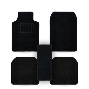ROADPOWER (RP-MAT-104) Ensemble de tapis de sol universels pour voiture de qualité supérieure, 5 pièces, antidérapants, résistants aux intempéries, nettoyage facile avec spray - Product Image 1