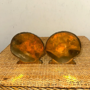 Sujetalibros de Aluminio Chapado en Oro para Accesorios de Oficina en Casa de Primera Calidad, Diseño Metálico Tradicional para Decoración de Bodas y Almacenamiento de Libros - Product Image 5