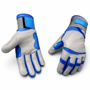Most Demanded Adult Size <b>Long</b> Cuff Style Customized Color Combination Best Cowhide Leather Anti <b>Slip</b> Breathable/Durable Baseball - Product Image 1