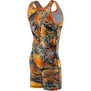 Trajes de Lucha Libre al por Mayor para Hombre, Singletes Personalizados, Uniformes de Lucha Libre, Levantamiento de Pesas, Entrenamiento de Fuerza - Product Image 2