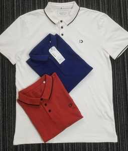 เสื้อโปโลสุดเก๋สำหรับผู้ชายเสื้อโปโลแขนสั้นผ้าคอตตอนถักแบบลำลองมีสไตล์จากบังคลาเทศ - Product Image 5