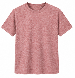 Camiseta Corta de Algodón y Fibra de Bambú para Mujer, Transpirable, de Manga Corta, Cuello Redondo, Informal, Tejida, para Primavera/Verano - Product Image 4
