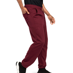 Pantalon de jogging empilé personnalisé à jambe large pour homme, en molleton bouclette, coupe droite évasée - Product Image 2