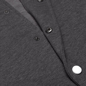 High Quality Custom Men's Winter Stand Collar Wool Baseball <b>Jacket</b> Varsity Letterman Style Chenille Embroidery Print Logo <b>Canvas</b> - Product Image 4