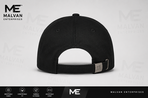 MALVAN ENTERPRISES CZ123 Nouvelle Casquette Snapback Noire pour Homme, Haute Qualité, Polyester Coton, Réglable, Tendance, Broderie 3D - Product Image 2