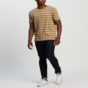 T-shirt pour homme en jersey 100% coton de qualité supérieure, coupe personnalisée, respirant, streetwear, surdimensionné, taille plus, OEM personnalisable - Product Image 2
