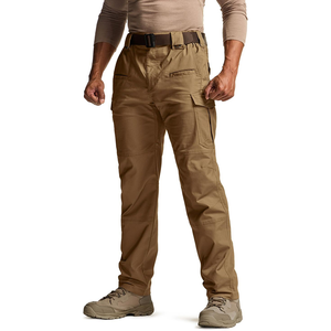 Custom Men's Retro Cargo <b>Trousers</b> <b>Combats</b> <b>Work</b> Loose Workwear Pants Outdoor Hiking Casual <b>Trousers</b> - Product Image 4