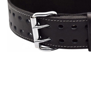 Leather Powerlifting Support <b>Belt</b> for Gym Workout Bodybuilding <b>Squat</b> Deadlift Fitness Training - Product Image 3