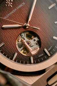 Reloj Mecánico Automático Deportivo para Hombre Alexander Ferros 9292R/08, Caja de Acero Inoxidable de 39 mm, Cristal de Zafiro, Analógico - Product Image 5