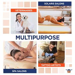 Guantes Desechables de Látex Azul Medio, Resistentes, Sin Polvo, No Estériles, Paquete de 50, 12 Pulgadas, Guantes de Goma para Uso Doméstico - Product Image 4