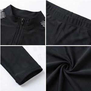 NORTH APPROACH Burkinis pour femmes à imprimé géométrique, robe de bain à col haut et manches longues avec jupe asymétrique et ensemble de leggings - Product Image 4