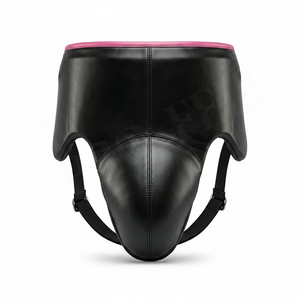 Fighter PU Leather Groin Guard for MMA Boxing Martial Arts & Contact Sports Adjustable Protection & Comfort Gear Groin Pads - Product Image 3