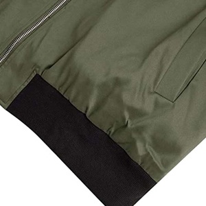 Comodo giubbotto Bomber Street Wear della migliore qualità nuovi uomini eleganti giubbotti Bomber di vendita caldi di colore grigio di <span class=keywords><strong>PASHA</strong></span> INTERNATIONAL - Product Image 3