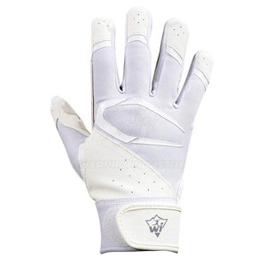 <b>Athletic</b> Design Baseball Batting Gloves With Breathable Fabric Reinforced Palm <b>Support</b> And Adjustable Wrist Strap For Training - Product Image 4