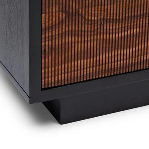 Modern Handmade Four Door <b>Sideboard</b> Cabinet Crafted from Premium Solid Wood with Spacious <b>Storage</b> Design for Bedroom Kitchen - Product Image 4