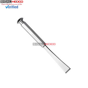 3 ciseaux à os en acier inoxydable 20 cm x 20 mm, ostéotomes plats, instruments chirurgicaux orthopédiques manuels, réutilisables, précision pour la coupe osseuse - Product Image 4
