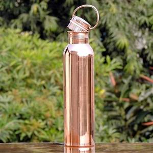 Pure <b>Copper</b> <b>Water</b> <b>Bottle</b> for Gym Yoga Workout <b>Copper</b> <b>Water</b> <b>Bottle</b> India Pure With Handle Drink 950 ml for Camping - Product Image 2