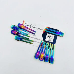 Kit d'outils d'extension de cheveux en acier inoxydable pré-collés de meilleure qualité trames à clipser tisser/coudre des extensions de cheveux métal durable - Product Image 5