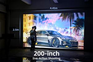 Meilleur projecteur de cinéma maison portable anti-poussière AUN U002 1080p 4K MINI 3D Smart TV Dropshipping Marque Pas Cher Faible Coût - Product Image 6