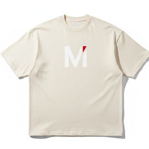 เสื้อยืดโอเวอร์ไซส์ย้อมสีแบบวินเทจ ล้างสีแบบพิกเมนต์ สไตล์เรโทรยุค 90 ผ้าคอตตอนหนา พิมพ์ลายสกรีนตามสั่ง - Product Image 1