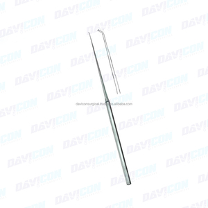 Crochets d'oreille micro-évasés en acier inoxydable chirurgical de haute qualité pour ORL, SHEA, 15 cm/6 pouces, 2,0 mm, 45 degrés - Product Image 5