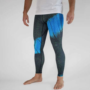 Leggings de Compresión para Correr, Ajuste Ceñido, Cintura Elástica, Ropa Deportiva para Gimnasio, Spandex, Poliéster, Logotipo Personalizado, OEM, ODM, Entrenamiento Deportivo - Product Image 4