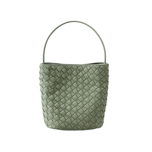 Bolso tipo cubo de cuero genuino, bolso de cuero premium para mujer, bolso tipo cubo para mujer, bolso tipo cubo de cuero premium - Product Image 5