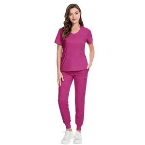 Uniforme d'infirmière unisexe grande taille et confortable avec spandex pour hommes et femmes pour les soins infirmiers médicaux - Product Image 3