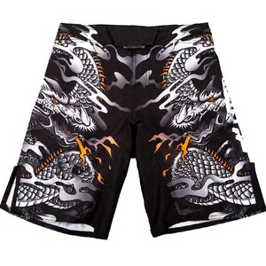Boxing Fighting Grappling Kickboxing BJJ Martial Arts <b>Combat</b> <b>Shorts</b> Stretch Four-Way Stretch Spandex/Polyester - Product Image 4