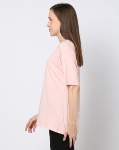 Camisetas de Mujer Hechas a Medida de Alta Calidad, Camisetas Extra Grandes de Algodón, Holgadas, con Hombros Caídos, Casuales, de Manga Corta - Product Image 5