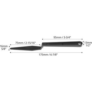 Set di 5 Raschietti Neri Micro per Applicazione Pellicole Auto, Strumenti per Oscuramento Vetri e Applicazione Film - Product Image 3