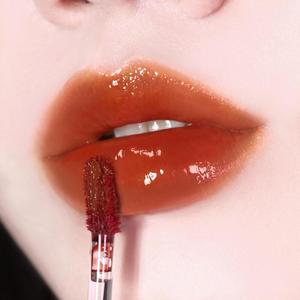 GLOW BOKKI TINT-ลิปกลอสเนื้อสีแน่นติดทนนาน บำรุงริมฝีปากด้วยน้ำมัน ลิปบาล์มเนื้อฉ่ำวาว คุณภาพสูง พร้อมฉลาก - Product Image 4