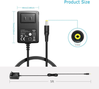 Fuente de Alimentación de 15W con 9 Puntas, Cargador de Pared de 5V, Cable de Alimentación para Electrónicos del Hogar, TV Box, Router, Mini Ventilador, Tira LED, Altavoz