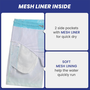 Shorts de bain pour hommes, nouveau design, prix de gros, séchage rapide, polyester, uni, pour adultes, shorts de fitness - Product Image 4