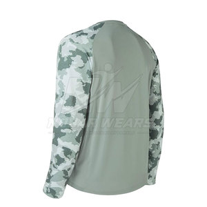 เสื้อตกปลาประสิทธิภาพสูง UPF 50+ แขนยาว แห้งเร็ว ระบายอากาศได้ดี น้ำหนักเบา เสื้อผ้าสำหรับกิจกรรมกลางแจ้งสำหรับผู้ชาย - Product Image 2