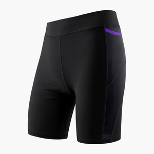 Surge Women High Waist Comp Shorts Muscle Tri Breathable 4Way Fast Dry Plus OEM Spandex Nylon Custom Recovery Logo - Product Image 6