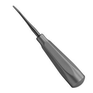 Lève-dents de luxation noir incurvé en acier inoxydable de 3 mm pour extraction dentaire chirurgicale, instrument de luxation pour chirurgie buccale réutilisable - Product Image 2