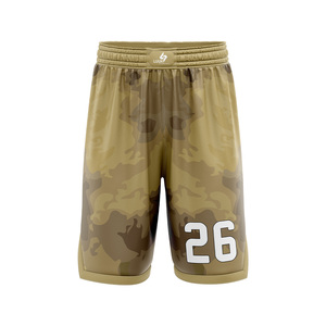 Custom Basketball Shorts Quick Dry Breathable Mesh Sports Shorts Sublimation Team Wear OEM ODM Manufacturer Wholesale - Product Image 1