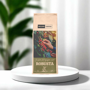 Café Robusta du Vietnam en Grains 250g Torréfaction Légère Arôme Intense Saveur Audacieuse Grade Spécial Durée de Conservation 12 Mois - Product Image 1