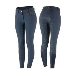 Pantalones de equitación de silicona de asiento completo para mujer, leggings de cintura alta impermeables y antideslizantes, ropa de equitación, pantalones de montar. - Product Image 1