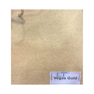 Tela de lana pura lisa color oro Vegas, fabricada en fábrica, para blazers y abrigos para mujeres y hombres. - Product Image 1