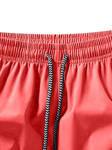 Shorts de plage pour hommes de qualité supérieure, 100% polyester, coupe confortable, deux œillets, deux poches sur le devant, respirant, séchage rapide - Product Image 5