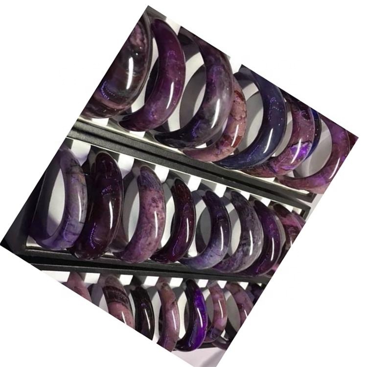 天然スギライトバングル大量卸売1個スギライトパープルジェダイト